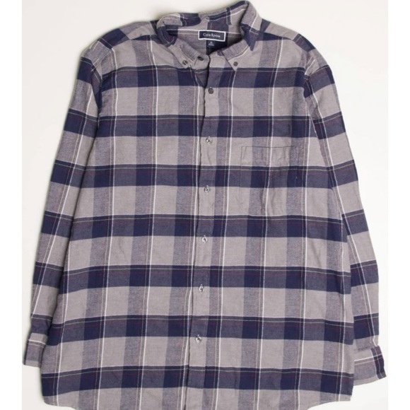Club room | Men’s soft flannel checkered shirt - Picture 3 of 11